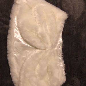 Faux Fur Fashion Shawl